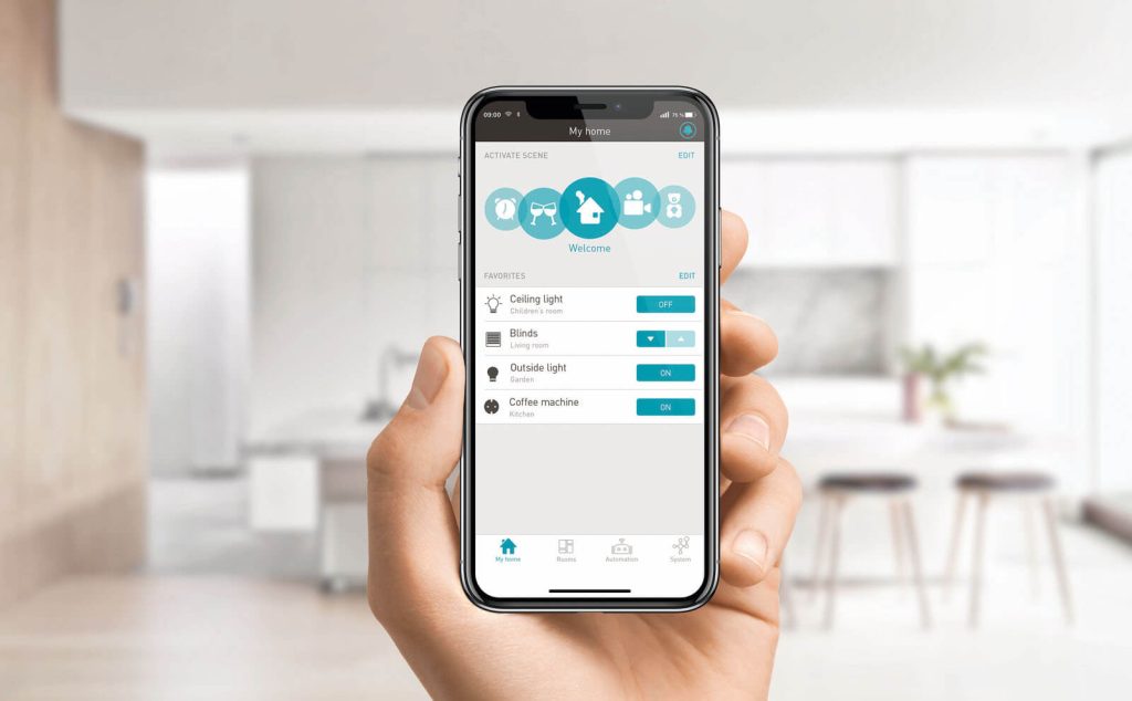 Gira Enet Smart Home, điều khiển không dây cho nhà thông minh