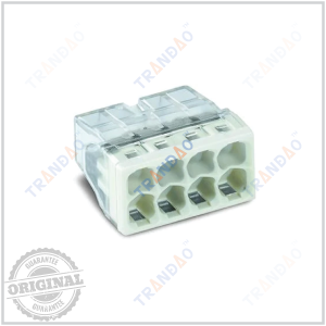 Đầu nối dây cứng WAGO 2273-208 chính hãng, hỗ trợ 8 dây 2.5mm²