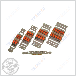 Giá đỡ giảm sức căng WAGO 221 giúp cố định dây dẫn an toàn.