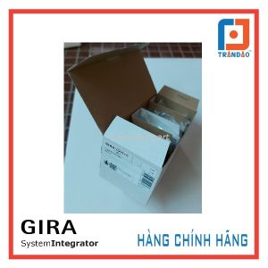 Nắp công tắc đôi Gira nhập khẩu Đức, an toàn, thẩm mỹ cao.