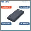 Sạc dự phòng 20000Ah Philips DLB1720CB