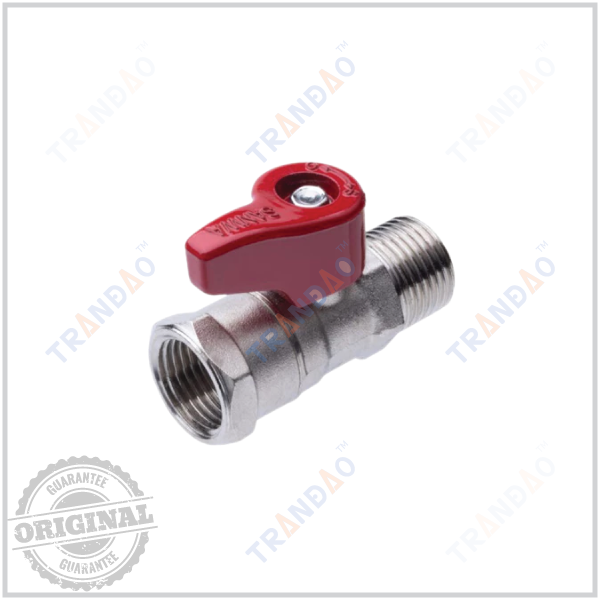 Van bi nhỏ Sanwa BV 15MF với thiết kế thân van chắc chắn, phù hợp với các hệ thống cấp nước nhỏ.