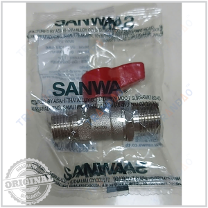 Van bi Sanwa BV15 MM bằng đồng thau chống rò rỉ